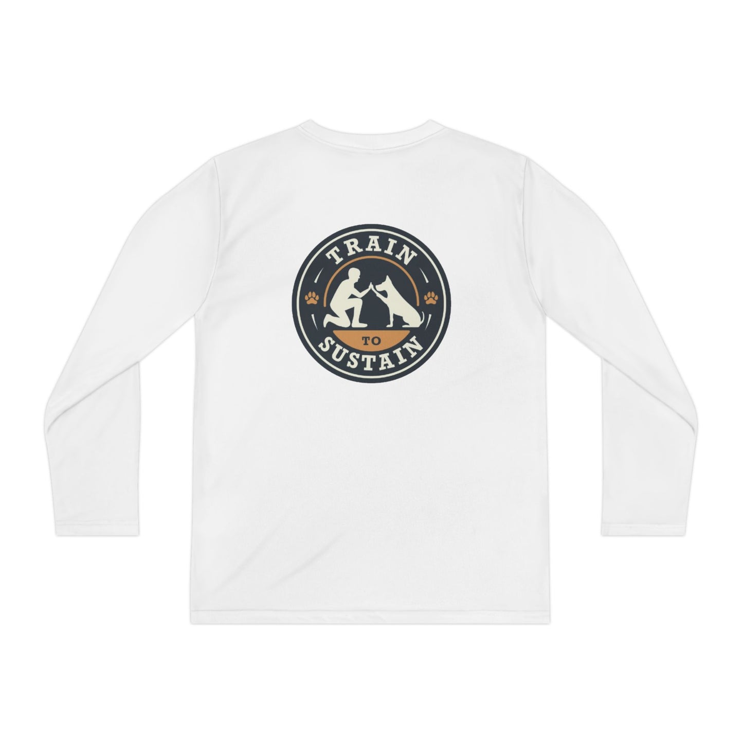 Long Sleeve Tee Youth Train to Sustain