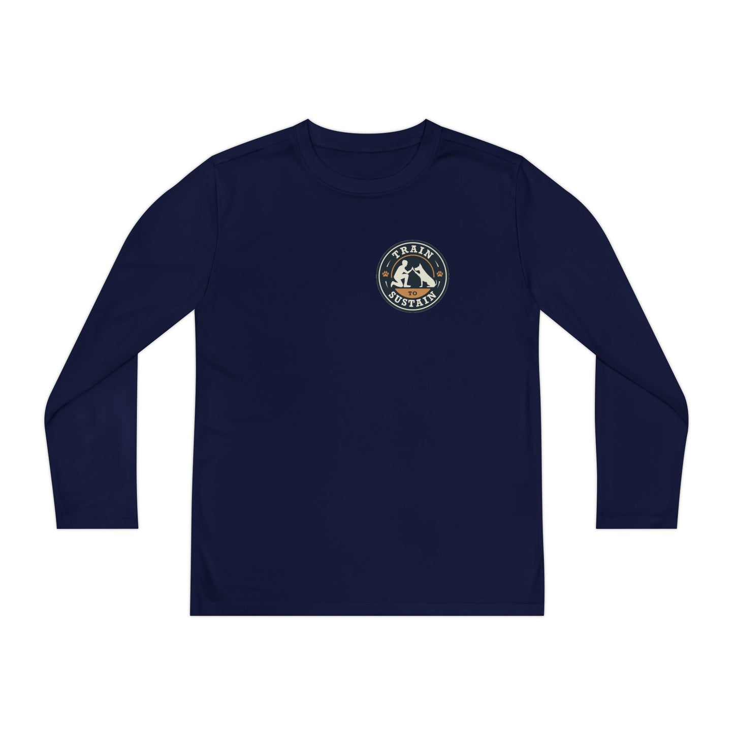 Long Sleeve Tee Youth Train to Sustain
