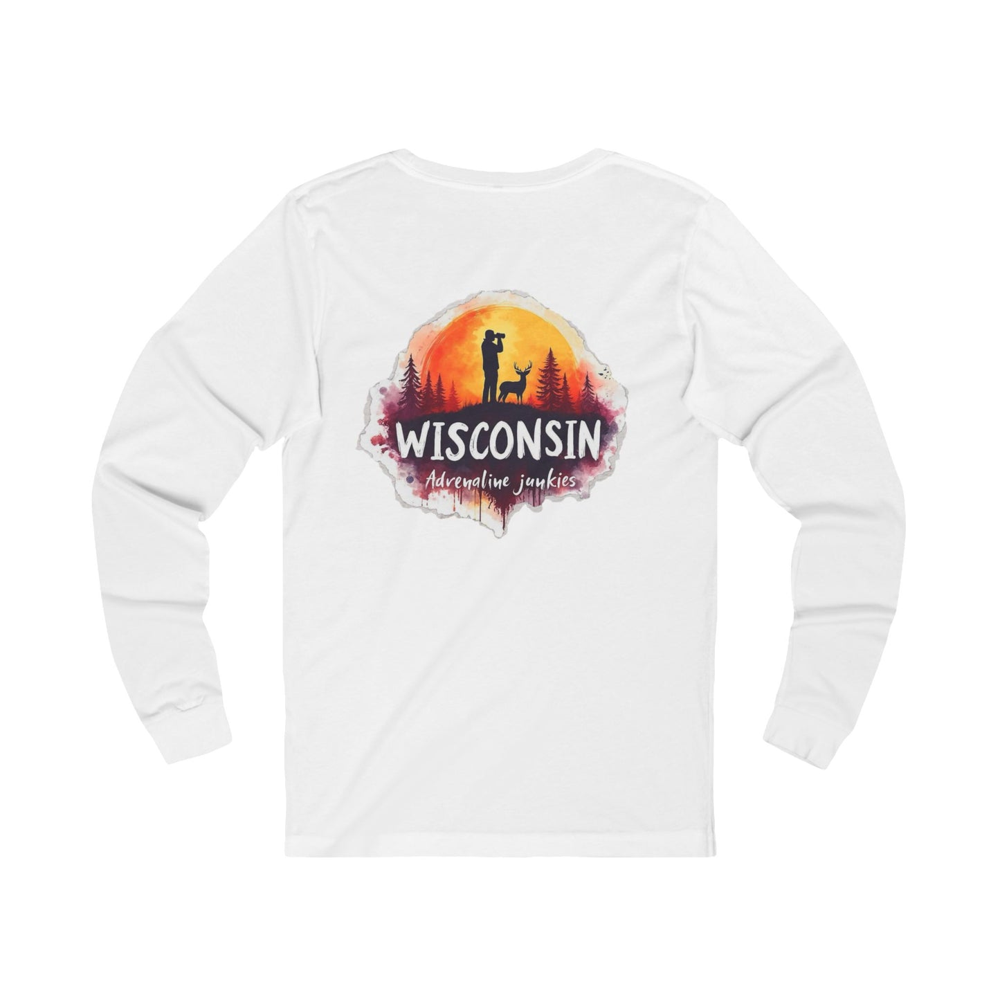 Wisconsin Adrenaline Junkies - Unisex Jersey Long Sleeve Tee