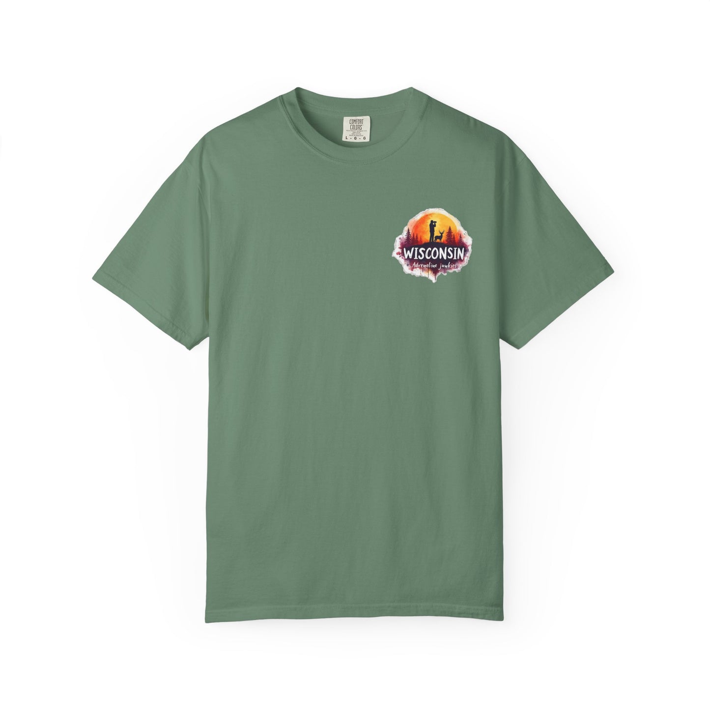 Wisconsin Adrenaline Junkies Unisex Garment-Dyed T-shirt