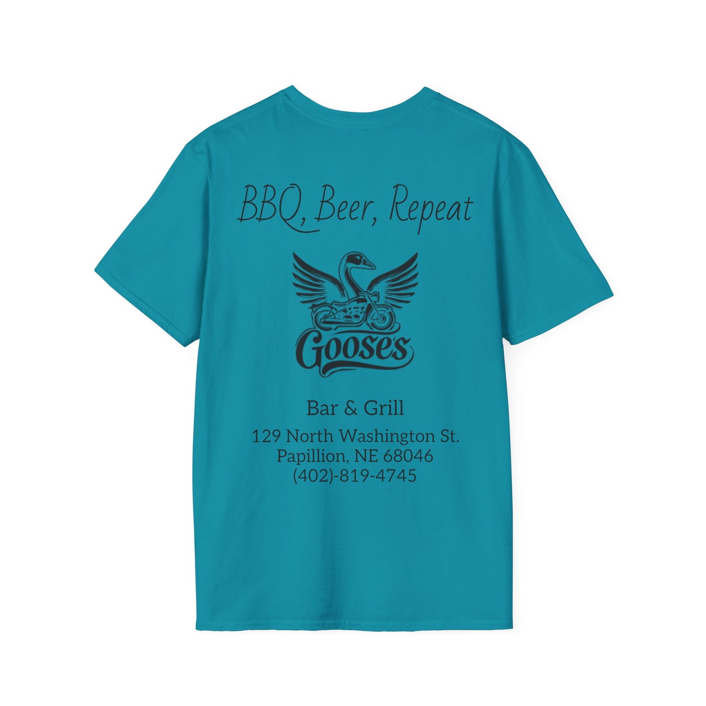 Goose's Bar & Grill - T-Shirt BBQ, Beer, Repeat