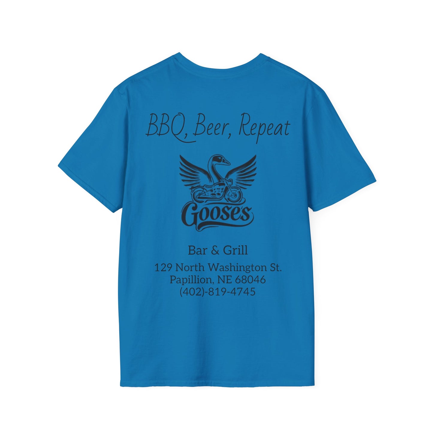 Goose's Bar & Grill - T-Shirt BBQ, Beer, Repeat