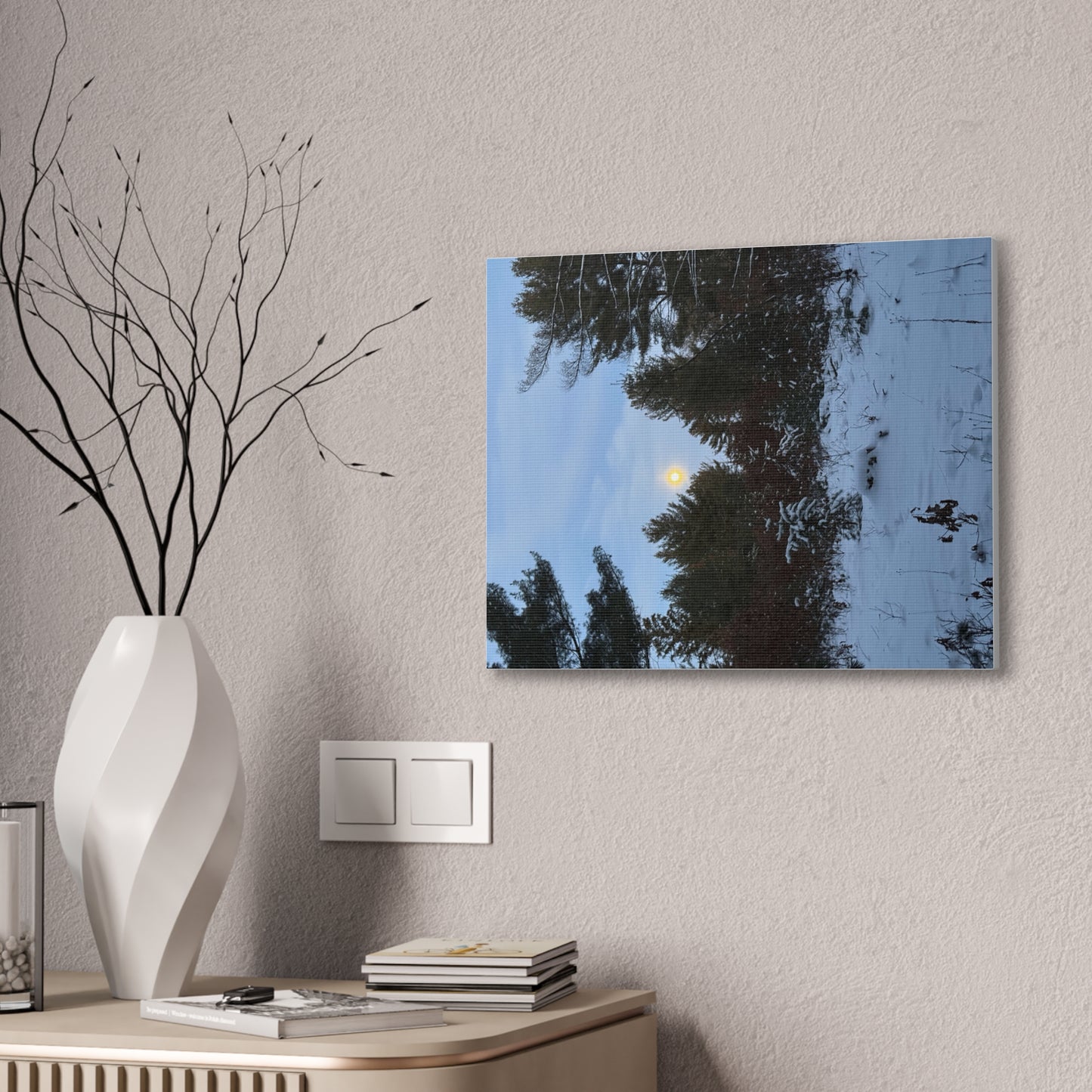Wisconsin Adrenaline Junkies - Canvas Stretched, 0.75" - Snow
