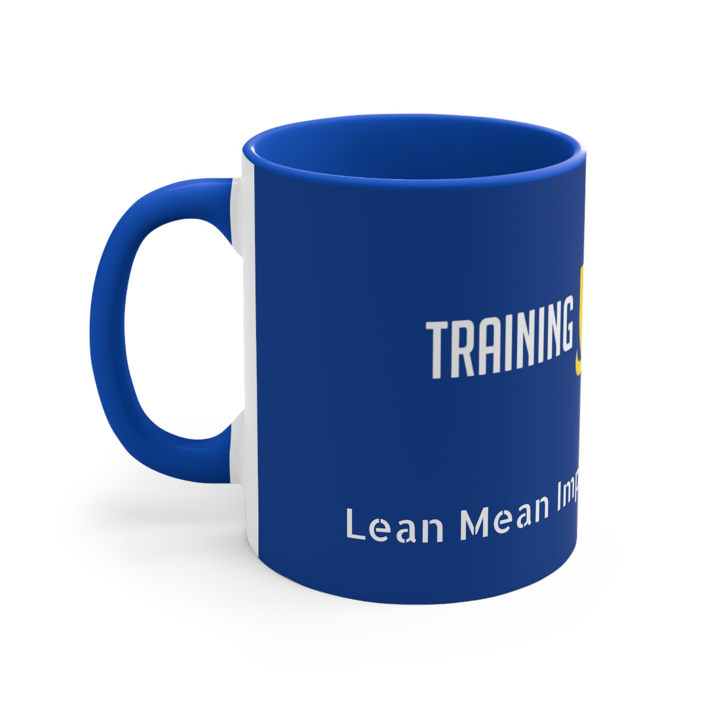 Training 101 Academy 11oz Accent Mug blue yellow