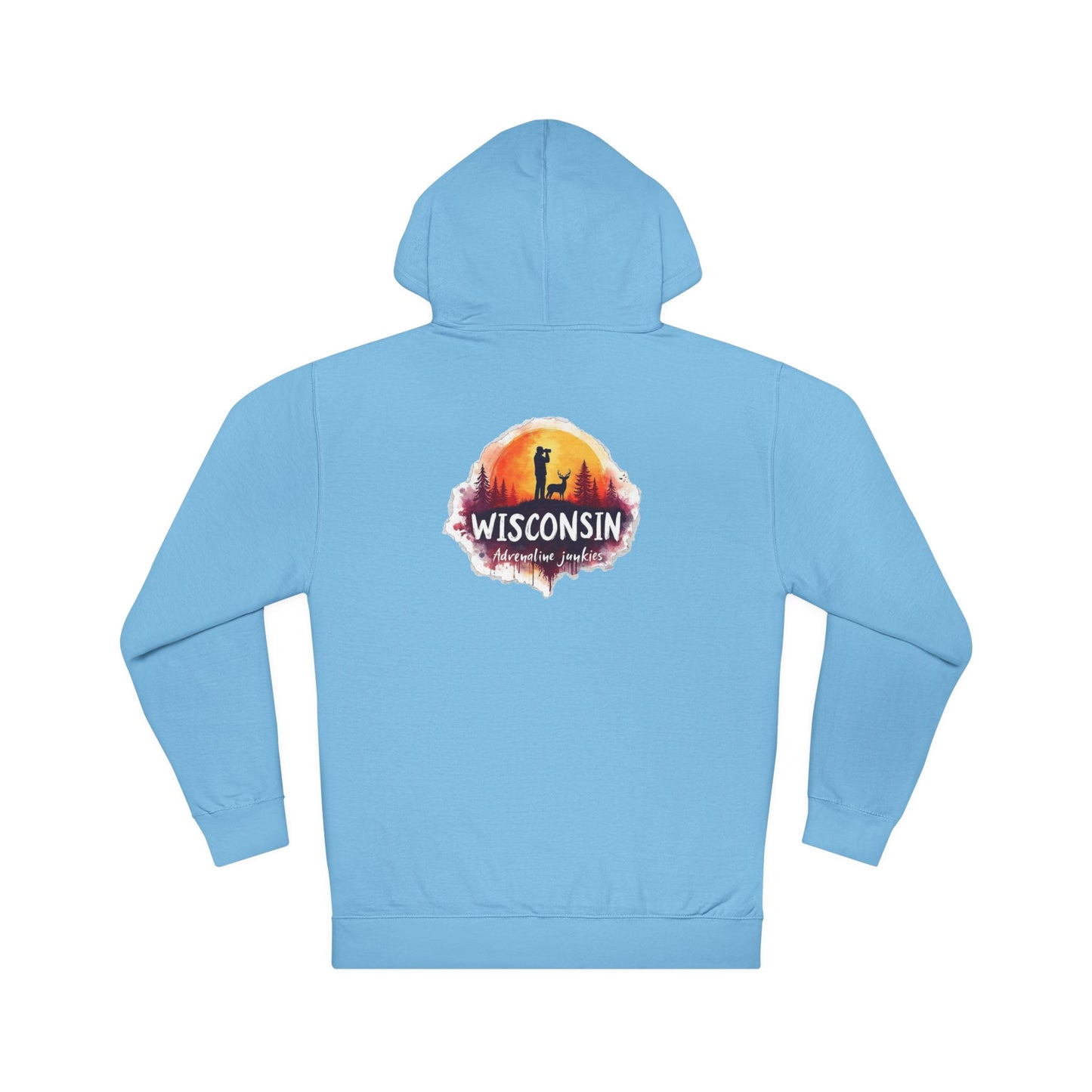 Wisconsin adrenaline junkies - Unisex Hooded Sweatshirt
