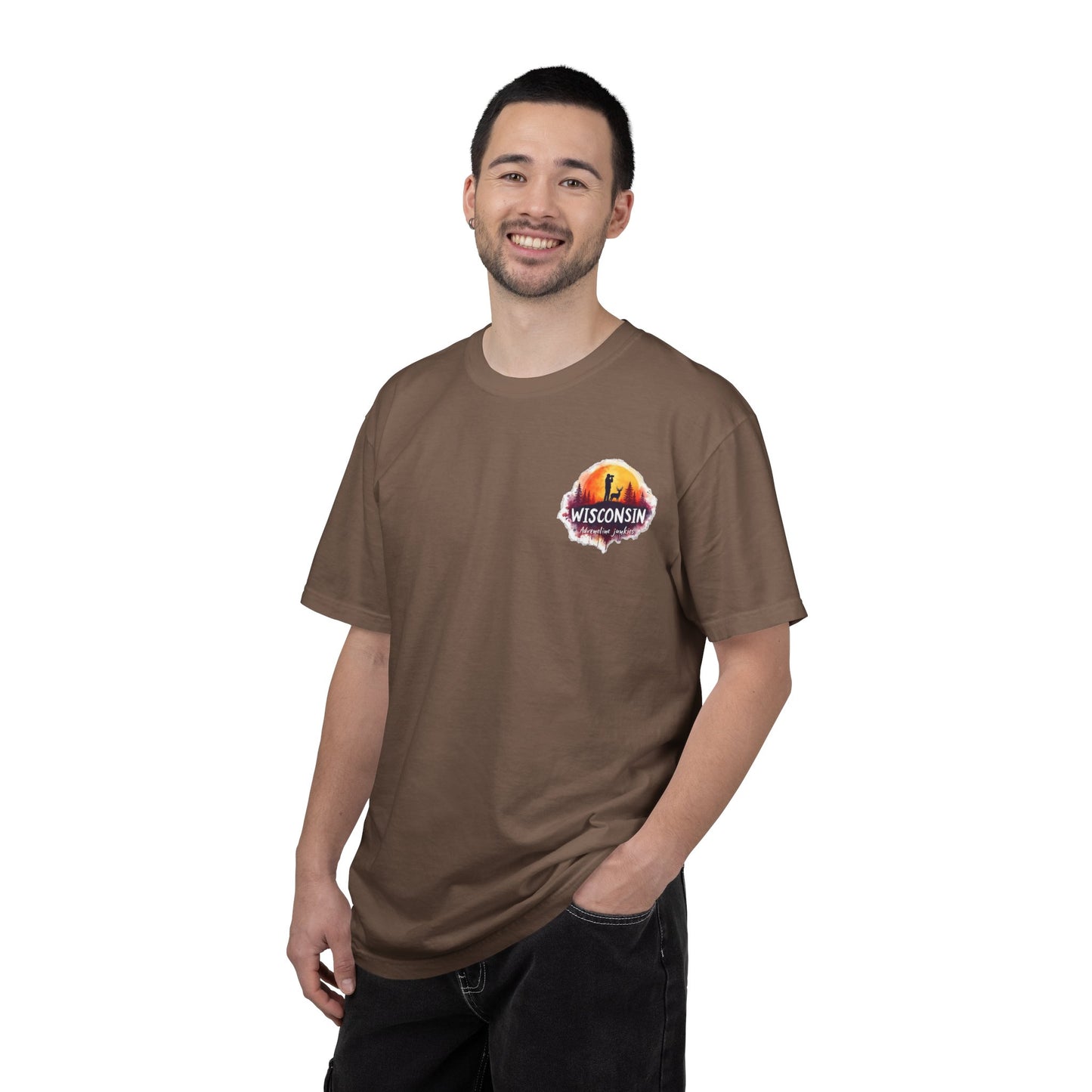Wisconsin Adrenaline Junkies Unisex Garment-Dyed T-shirt