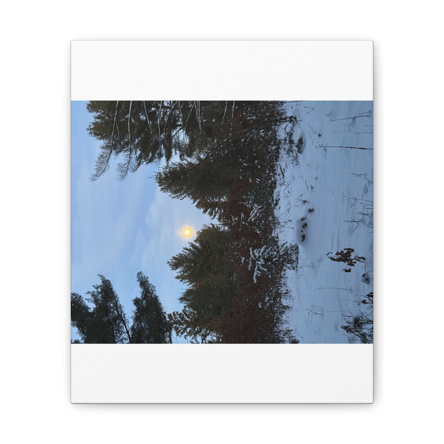 Wisconsin Adrenaline Junkies - Canvas Stretched, 0.75" - Snow