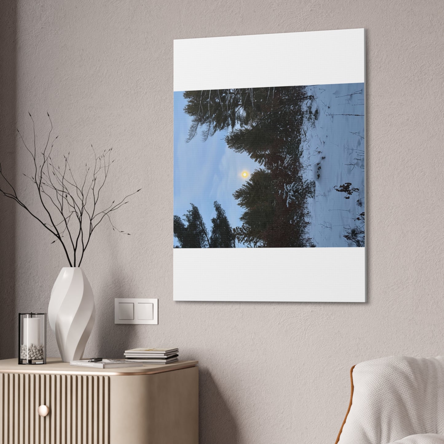 Wisconsin Adrenaline Junkies - Canvas Stretched, 0.75" - Snow