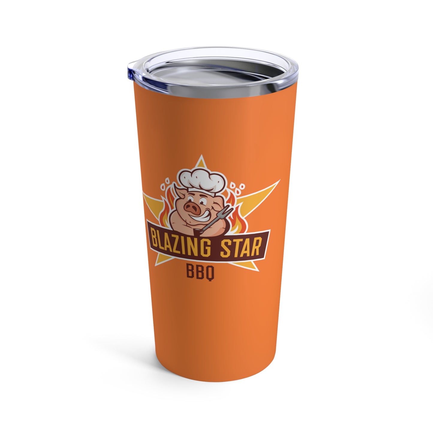 Blazing Star BBQ Tumbler 20oz - Orange