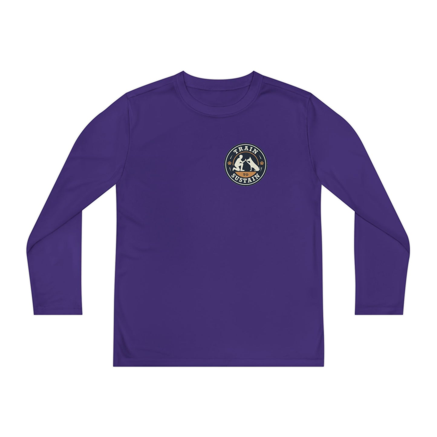 Long Sleeve Tee Youth Train to Sustain