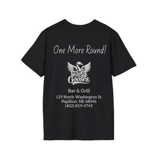 Goose's Bar & Grill - T-Shirt One more Round dark