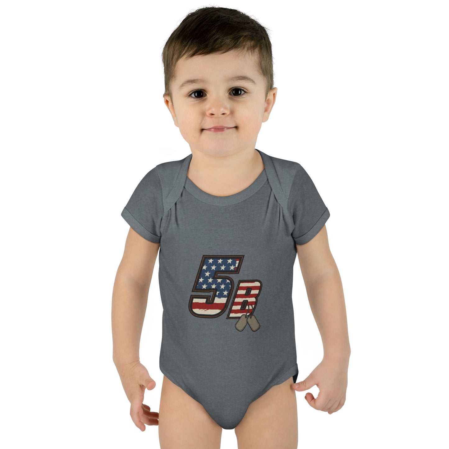 JWR - Infant Baby Rib Bodysuit - B