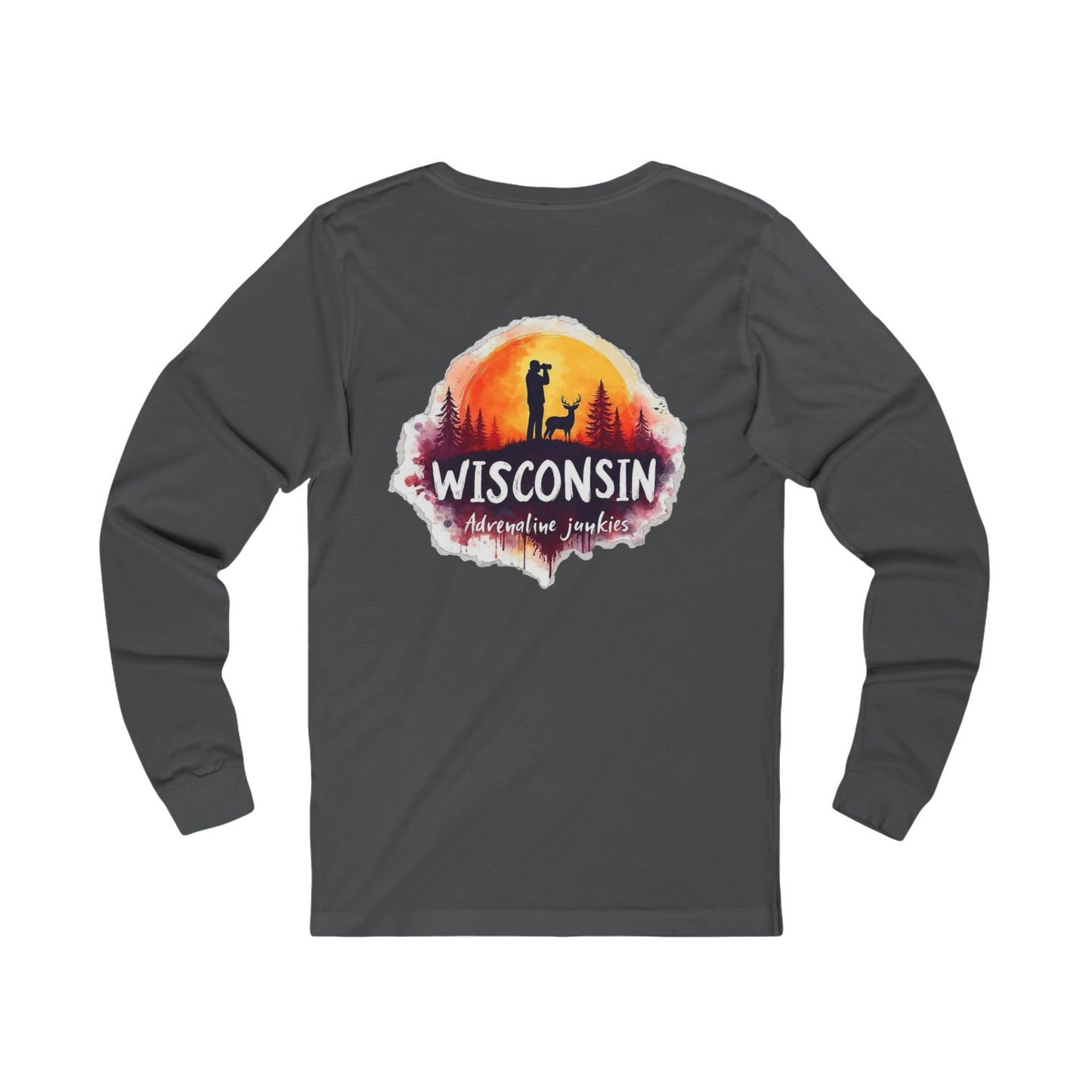 Wisconsin Adrenaline Junkies - Unisex Jersey Long Sleeve Tee