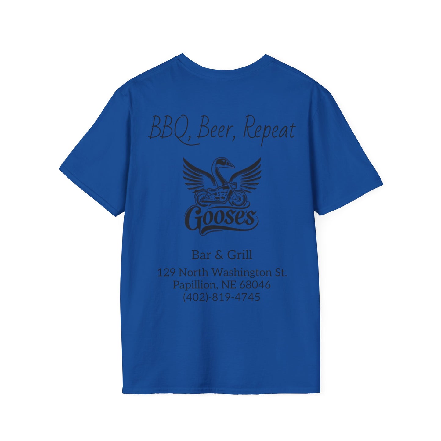 Goose's Bar & Grill - T-Shirt BBQ, Beer, Repeat