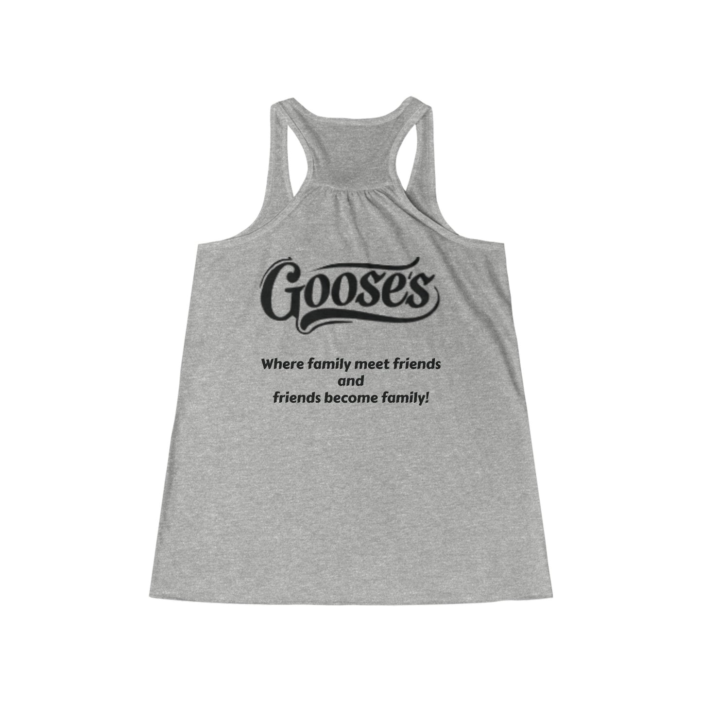 Goose's Women's Flowy Racerback Tank