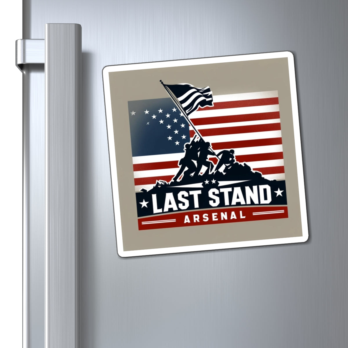 Last Stand Arsenal - Flag Magnet