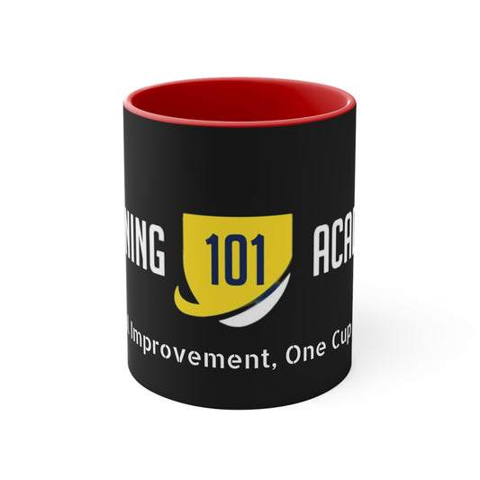 Training 101 Academy 11oz Accent Mug Blk Red