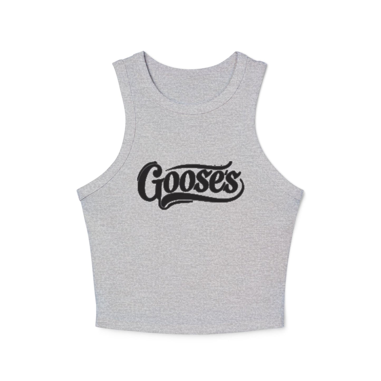 Goose's Women's Micro Rib Racer Tank Top