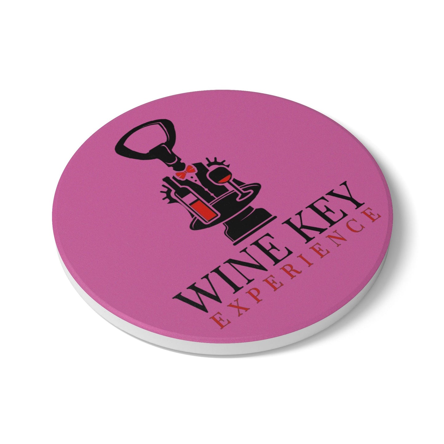 WKE - Ceramic Coaster Pink
