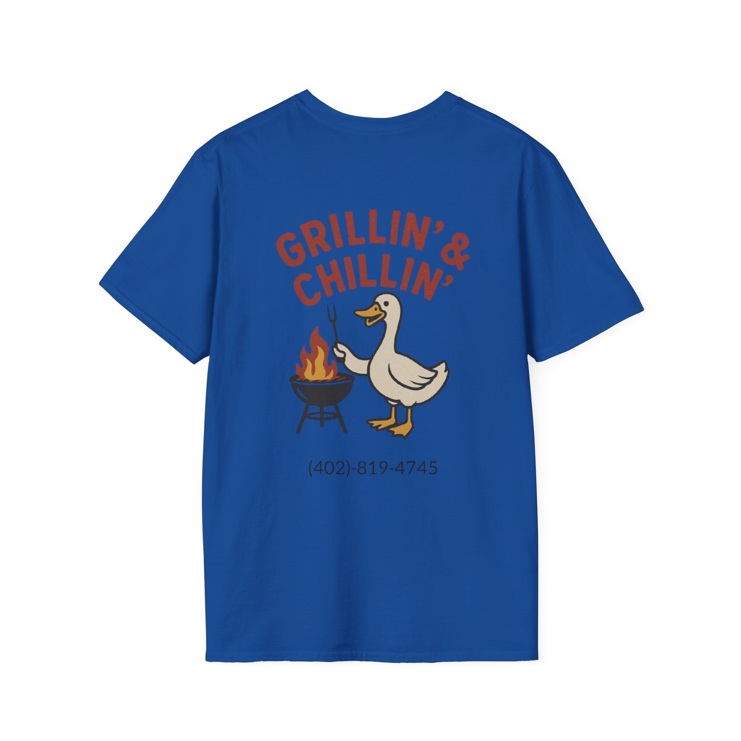Goose's Bar & Grill - T-Shirt Grillin and Chillin