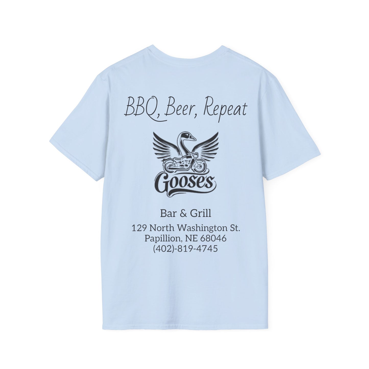 Goose's Bar & Grill - T-Shirt BBQ, Beer, Repeat