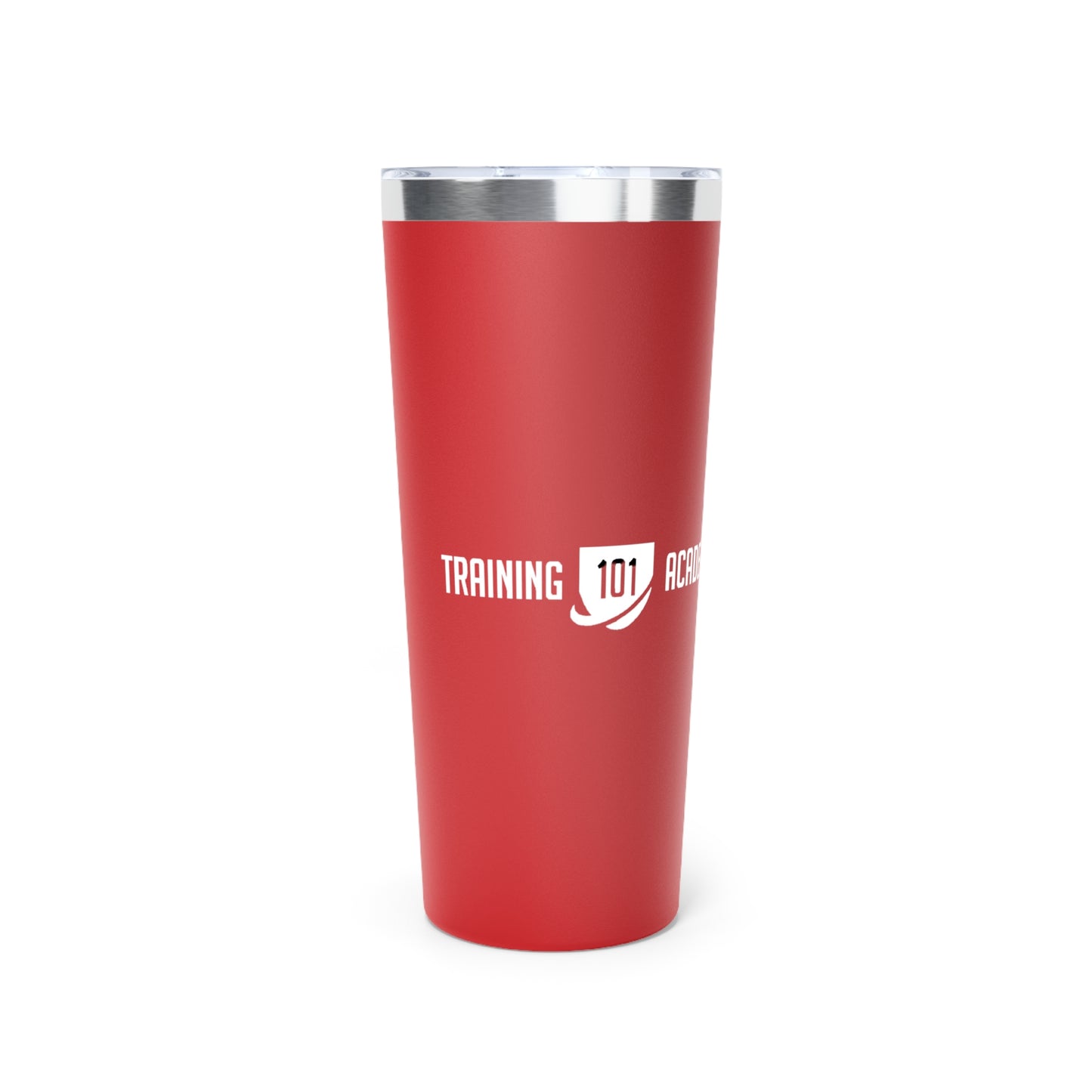 Training 101 Academy Copper Vacuum Insulated Tumbler, 22oz Lean Thinker, Strong Drinker