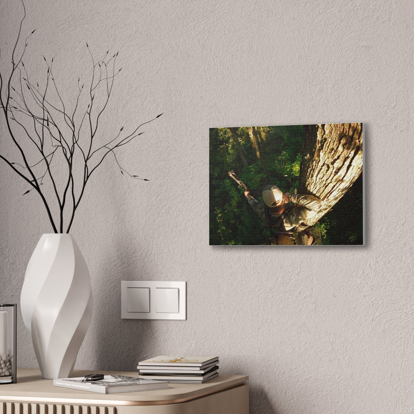 Wisconsin Adrenaline Junkies - Canvas Stretched, 0.75" - Hunter