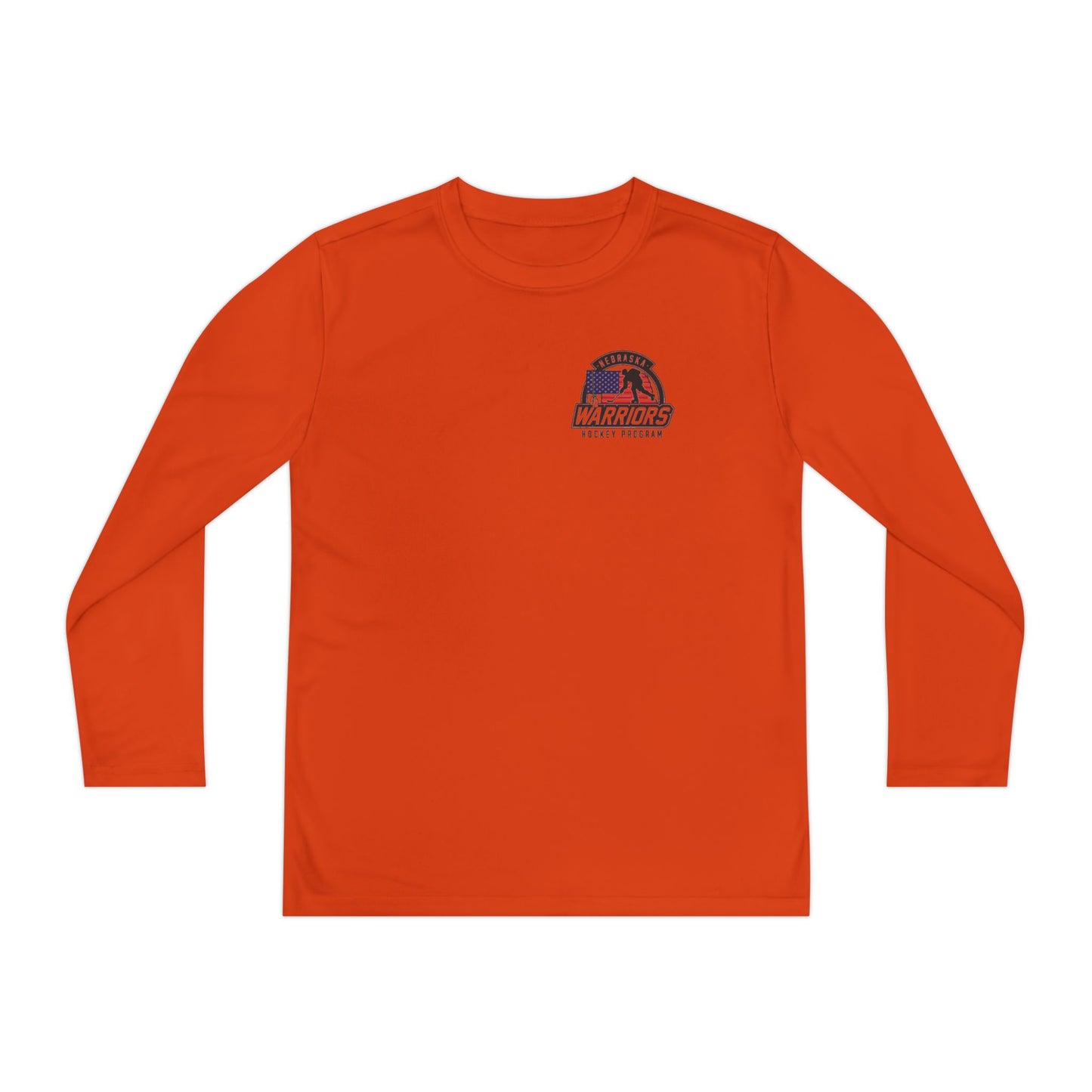 Nebraska Warriors Hockey Program Long Sleeve Tee Youth