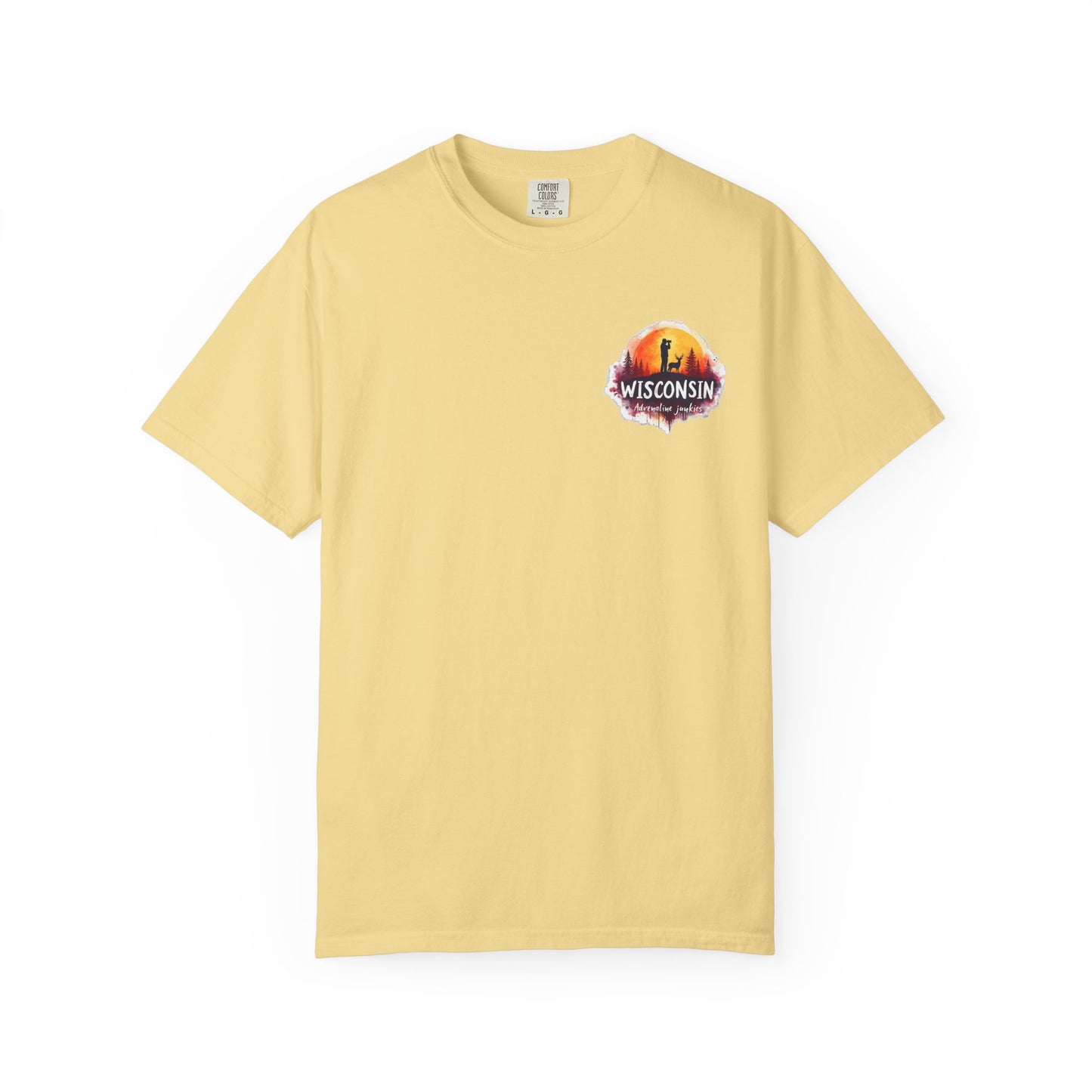 Wisconsin Adrenaline Junkies Unisex Garment-Dyed T-shirt