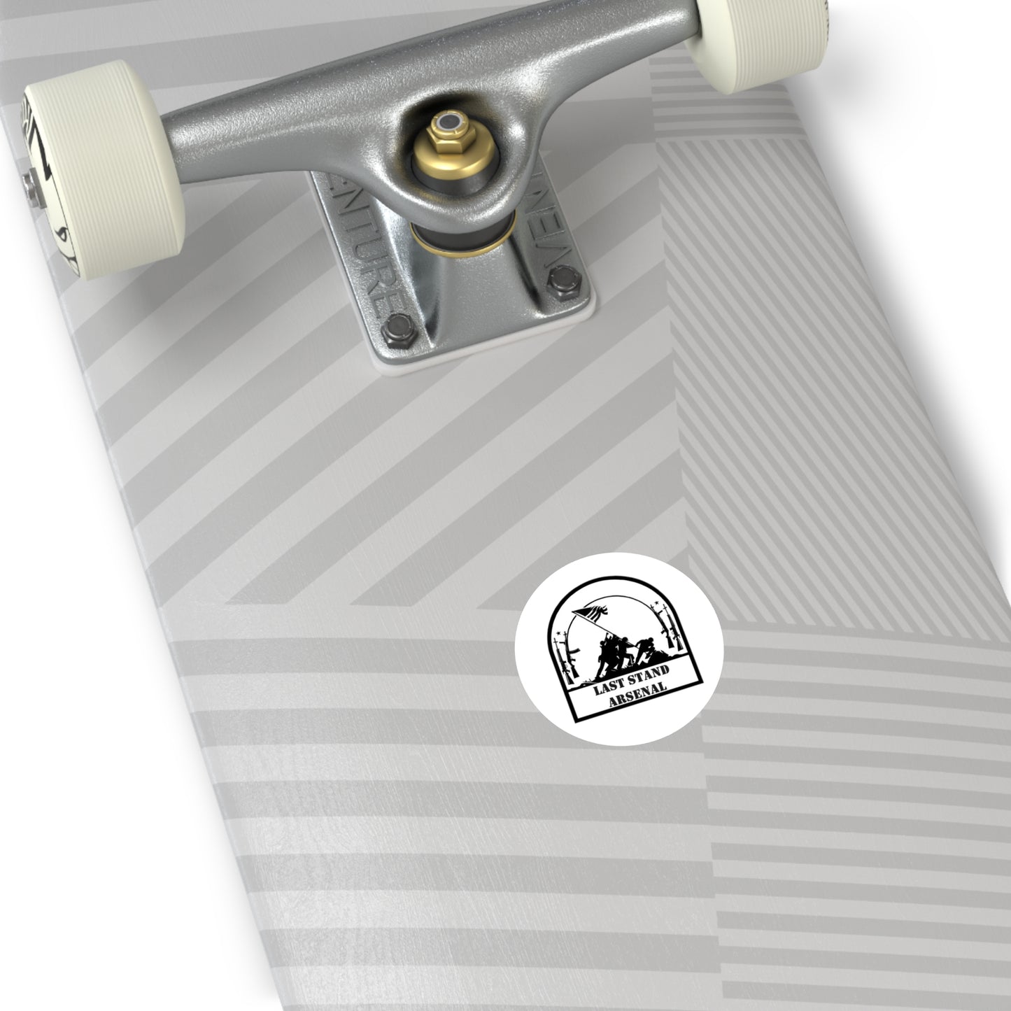 Last Stand Arsenal - Arch Round Sticker