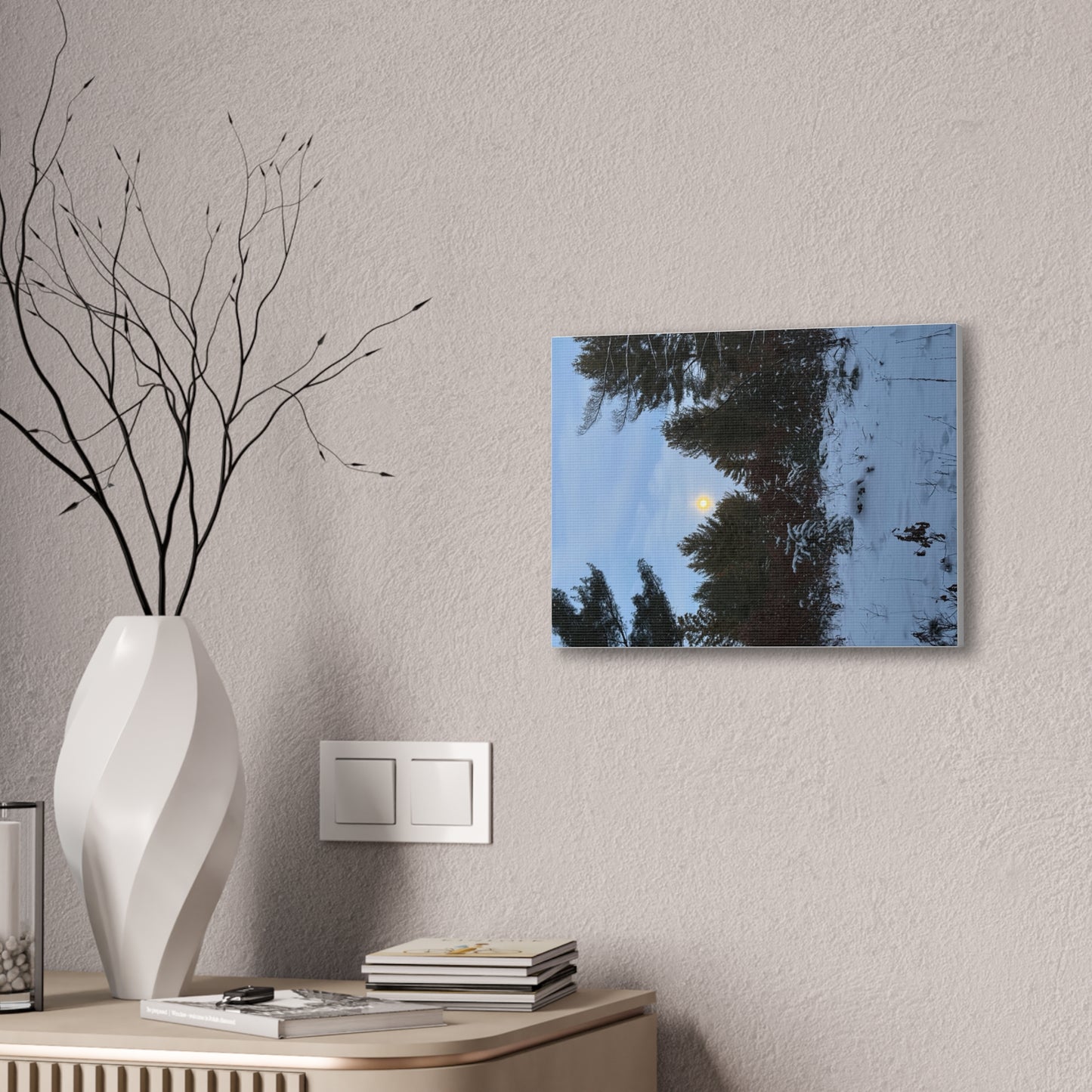 Wisconsin Adrenaline Junkies - Canvas Stretched, 0.75" - Snow