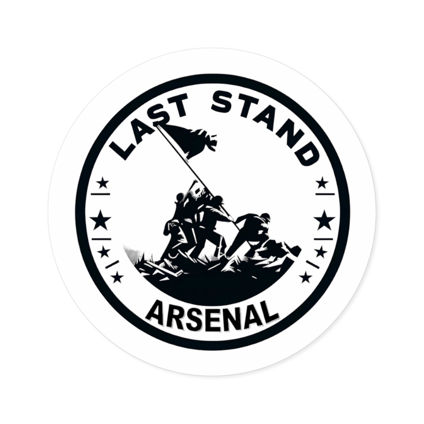 Last Stand Arsenal - Star Round Sticker