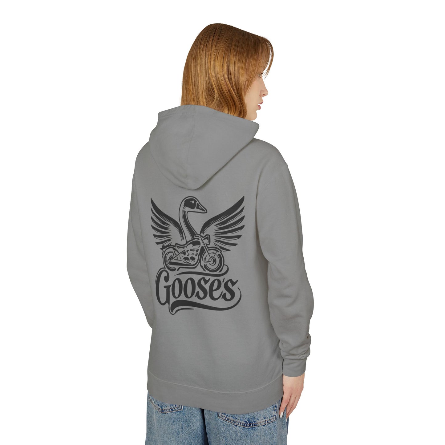 Goose's Unisex Lightweight Hooded Sweatshirt