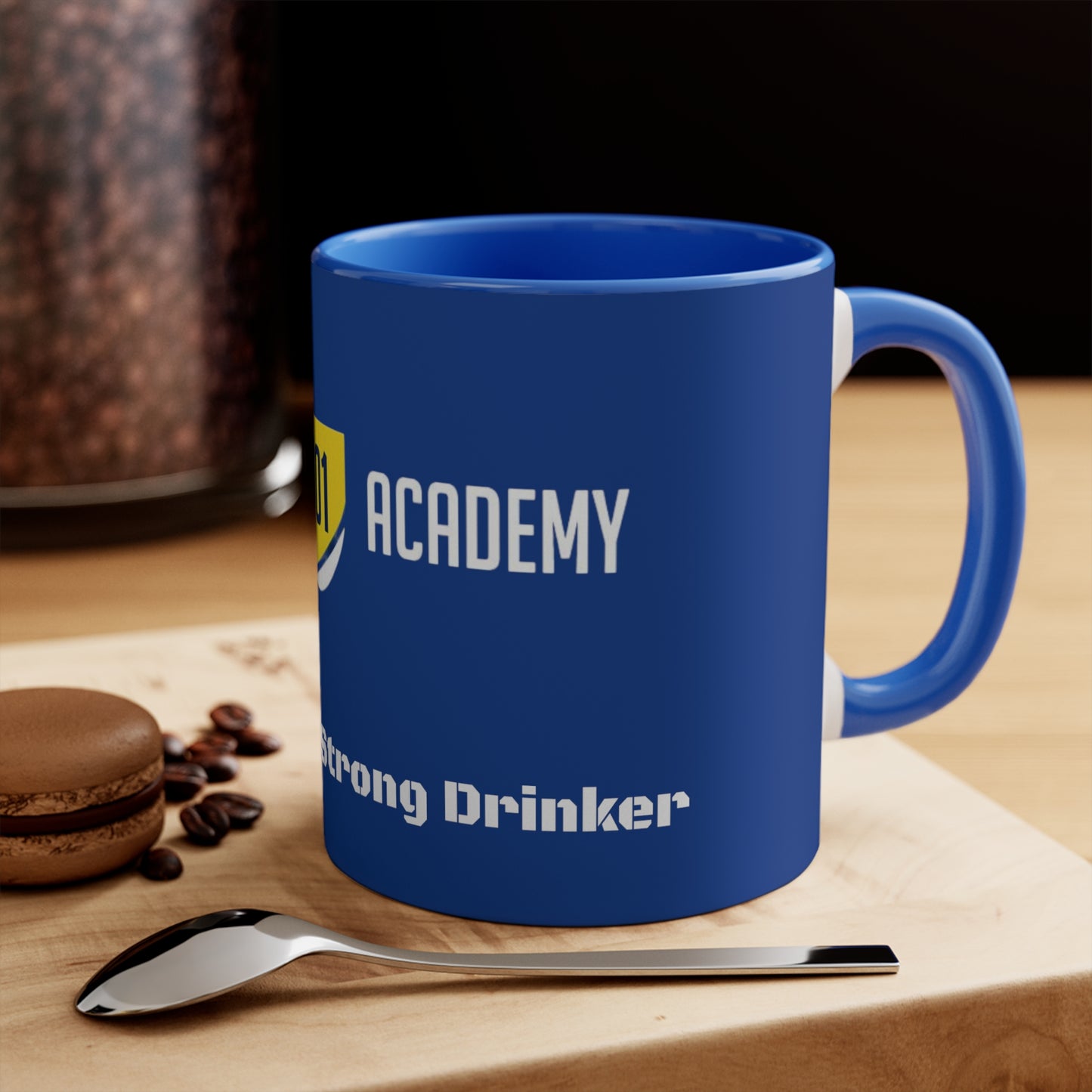 Training 101 Academy 11oz Accent Mug blue