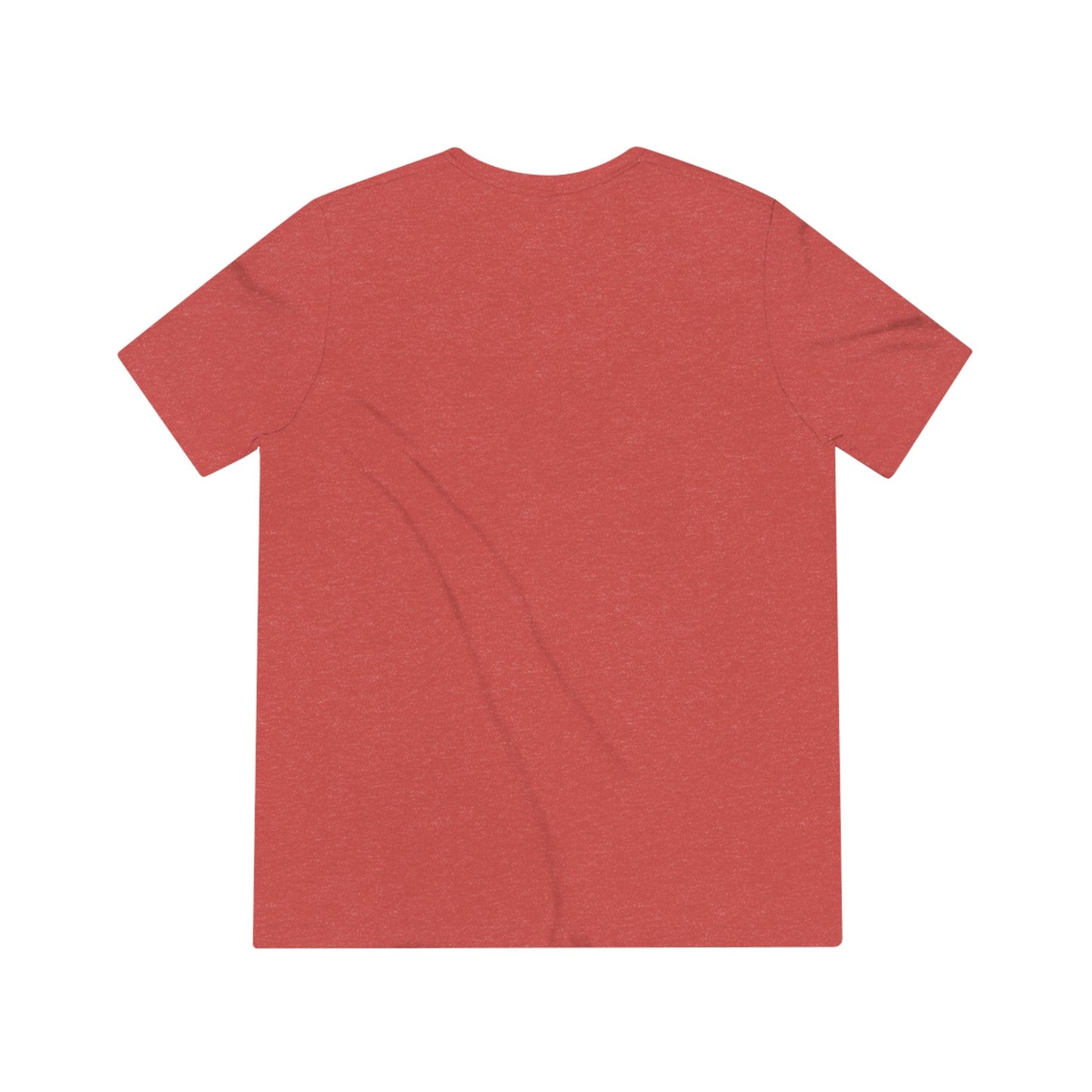 Label in neck - Template - Unisex Triblend Tee
