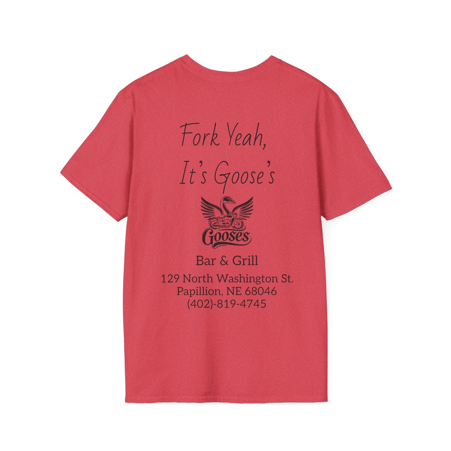 Goose's Bar & Grill - T-Shirt Fork Yeah