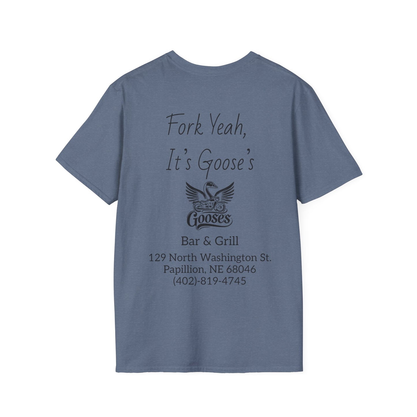 Goose's Bar & Grill - T-Shirt Fork Yeah