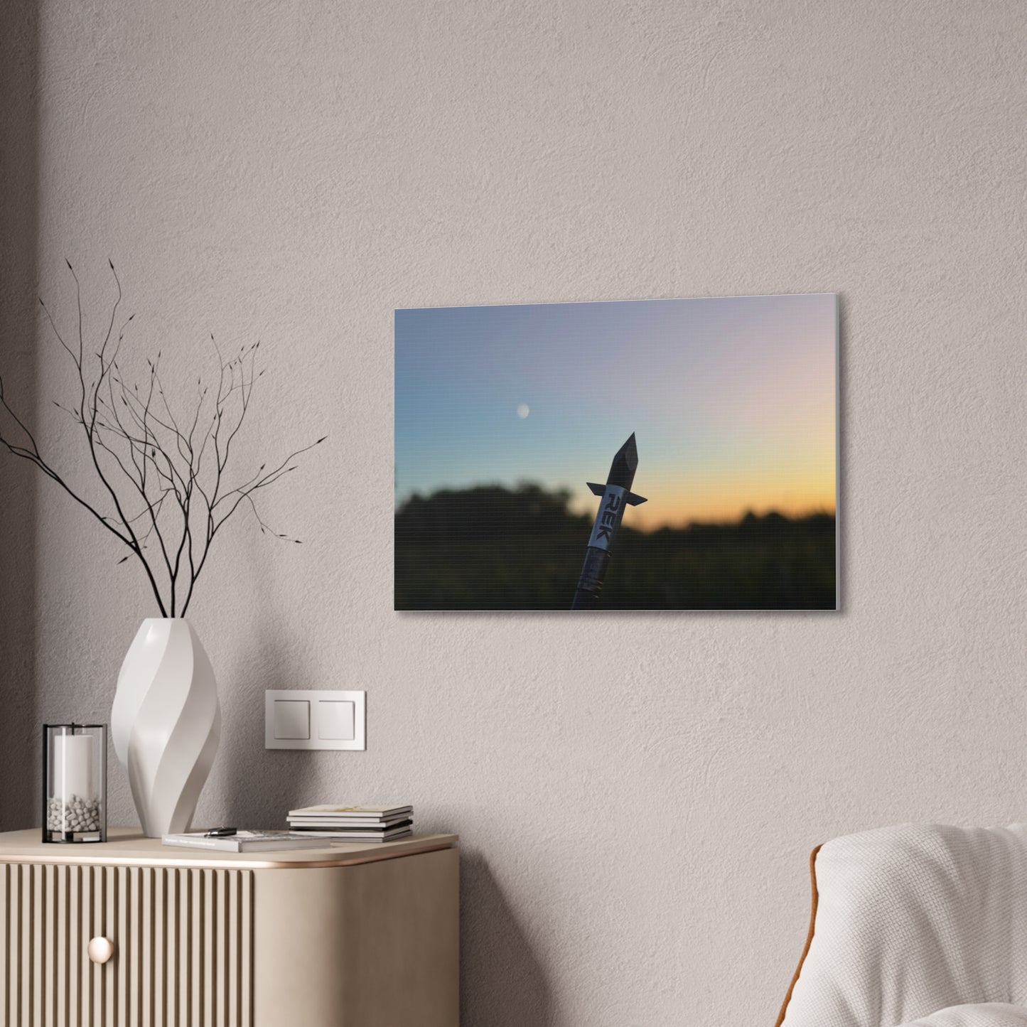 Wisconsin Adrenaline Junkies - Canvas Stretched, 0.75" -Dagger