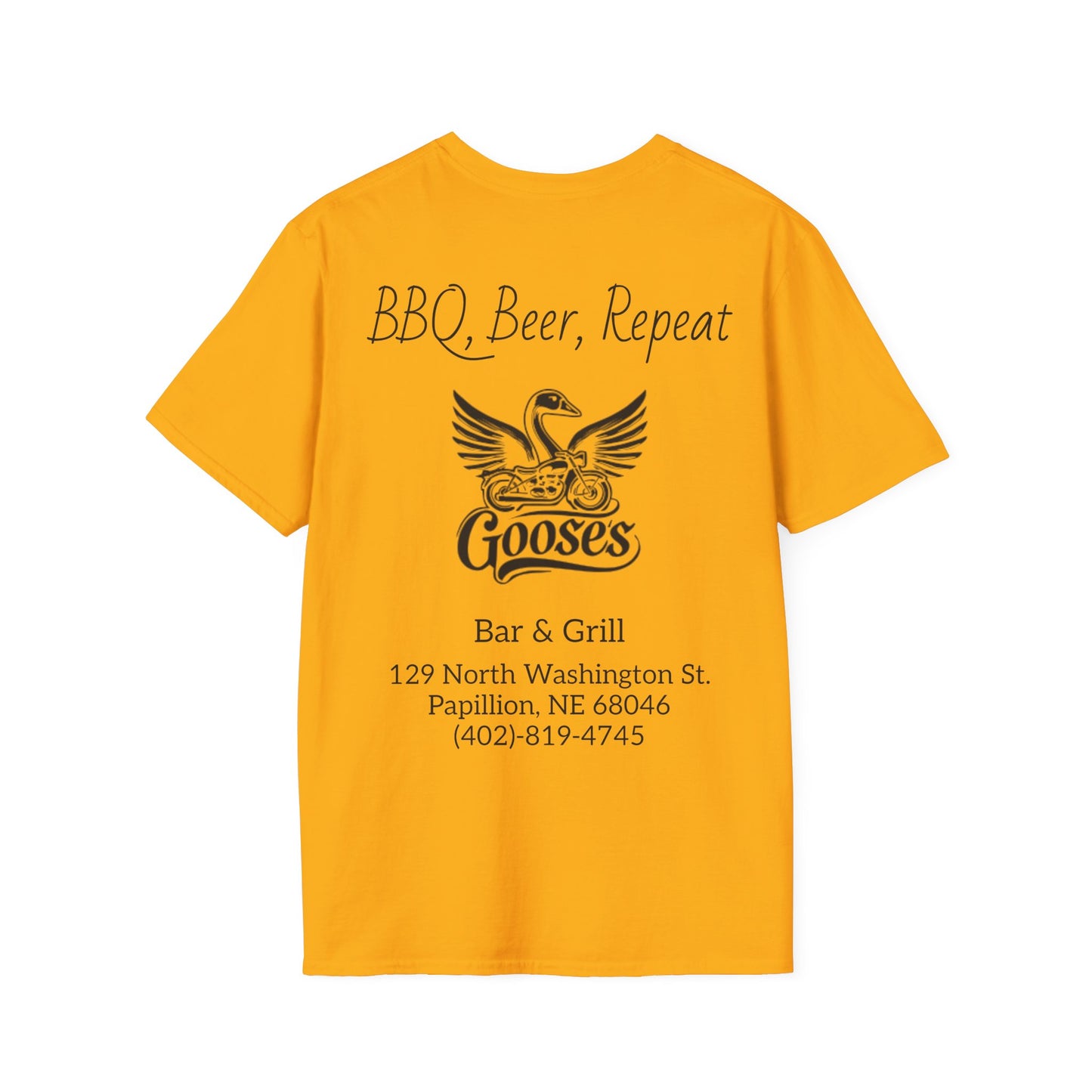 Goose's Bar & Grill - T-Shirt BBQ, Beer, Repeat