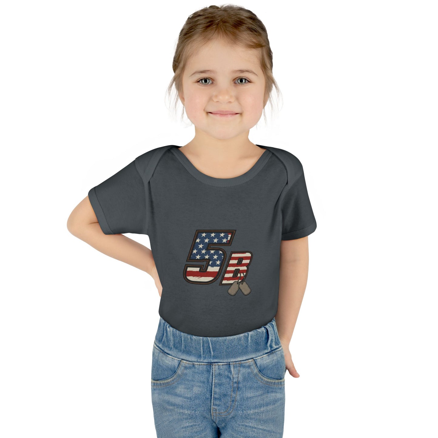 JWR - Infant Baby Rib Bodysuit - B
