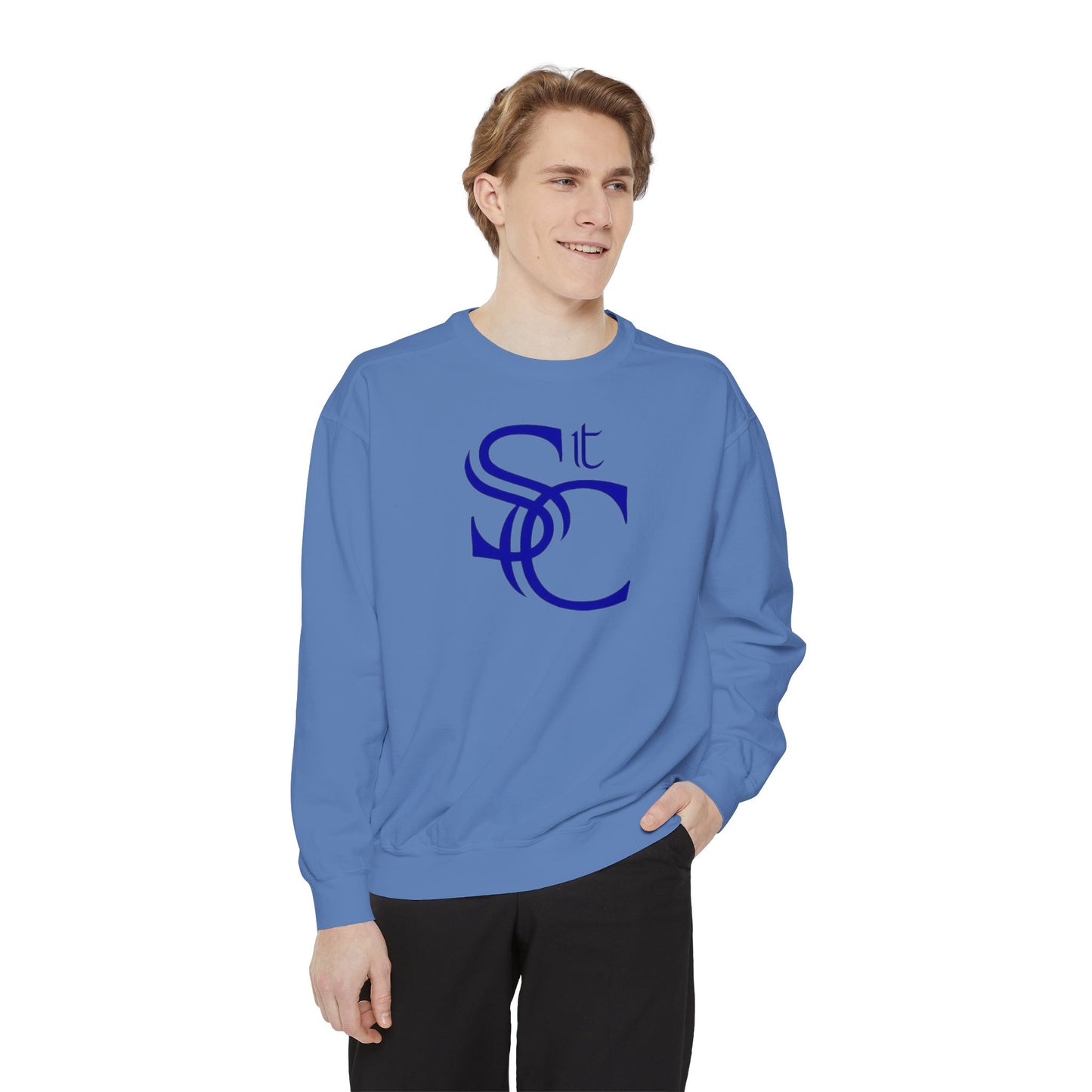 St. Columbkille Crusaders - Unisex Garment-Dyed Sweatshirt