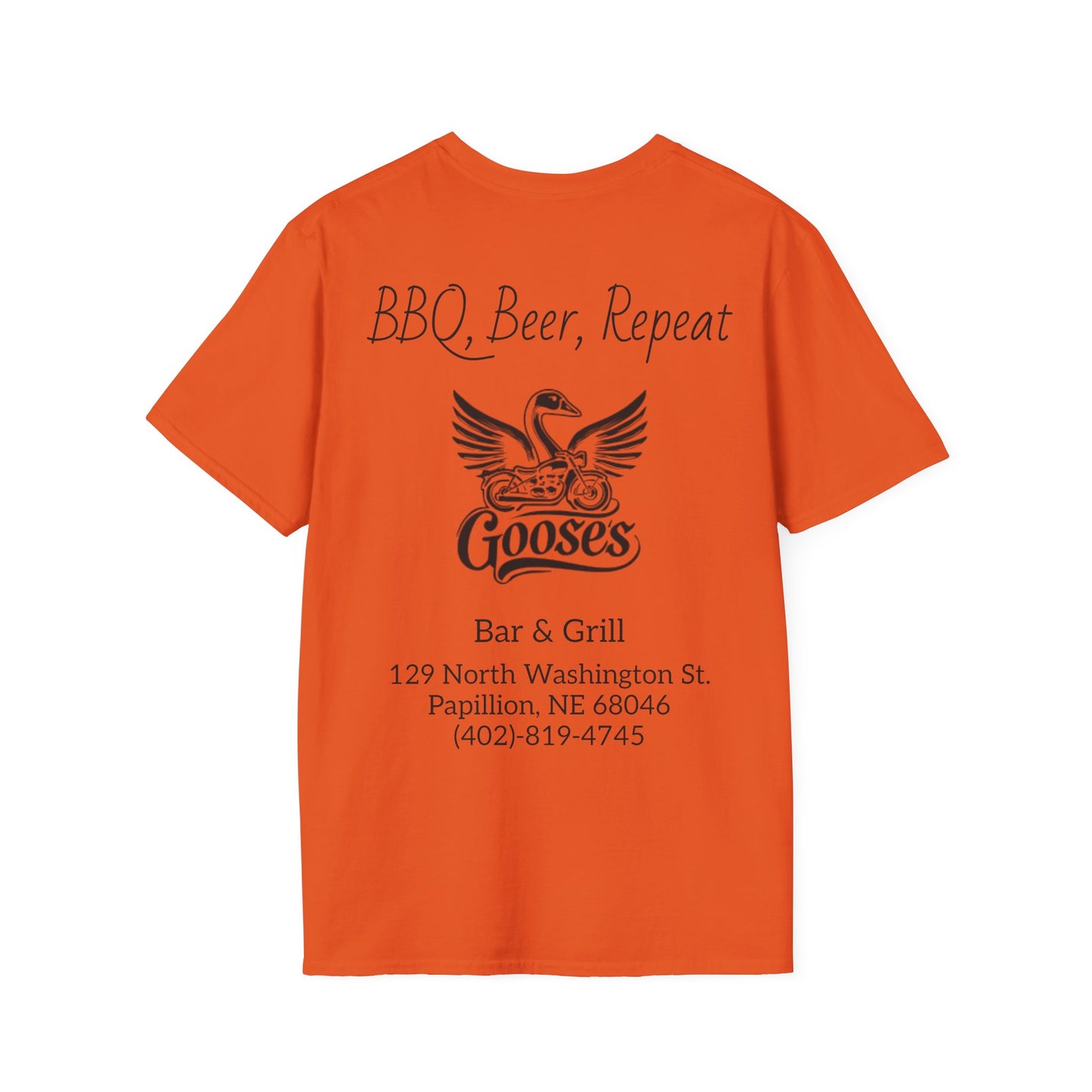 Goose's Bar & Grill - T-Shirt BBQ, Beer, Repeat