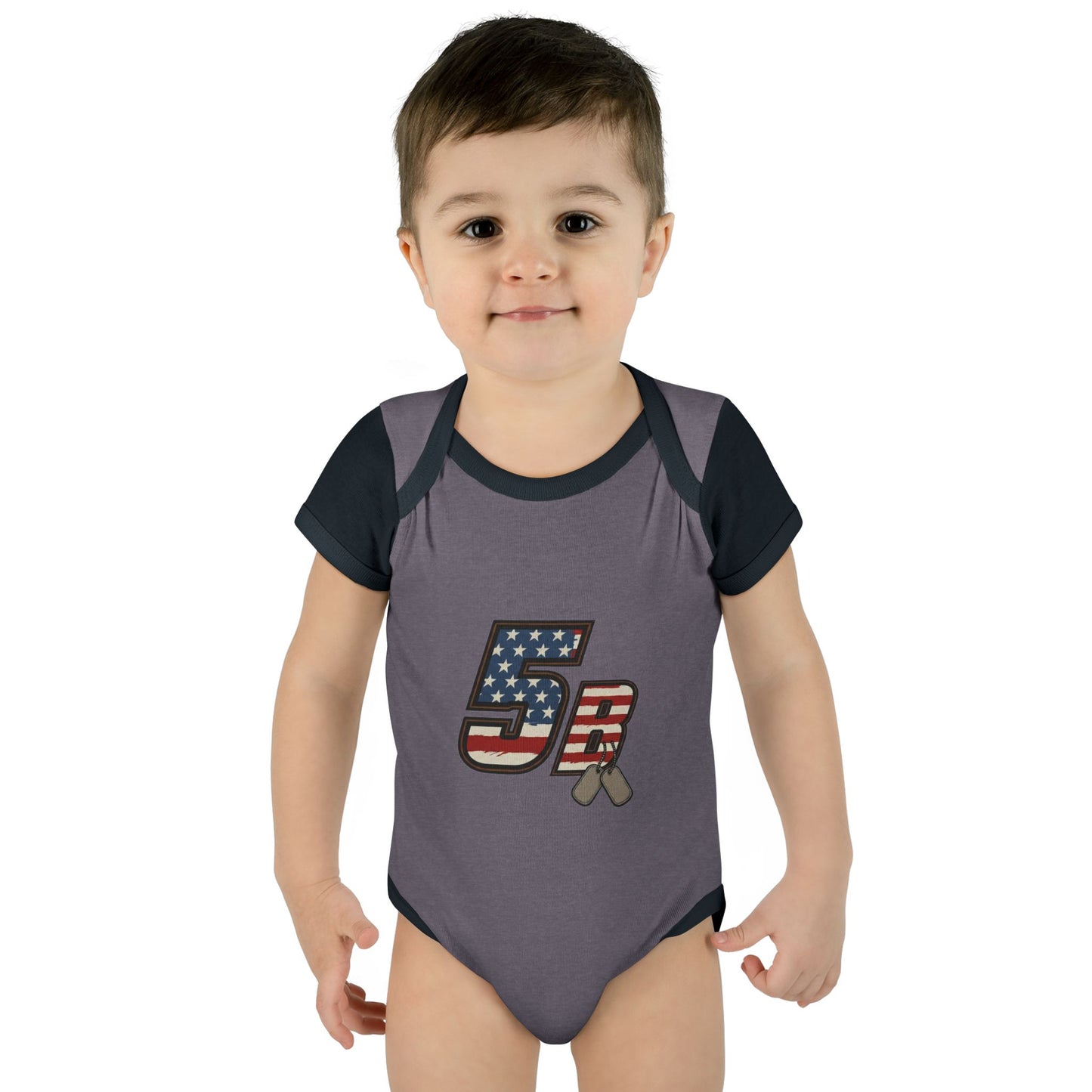 JWR - Infant Baby Rib Bodysuit - B
