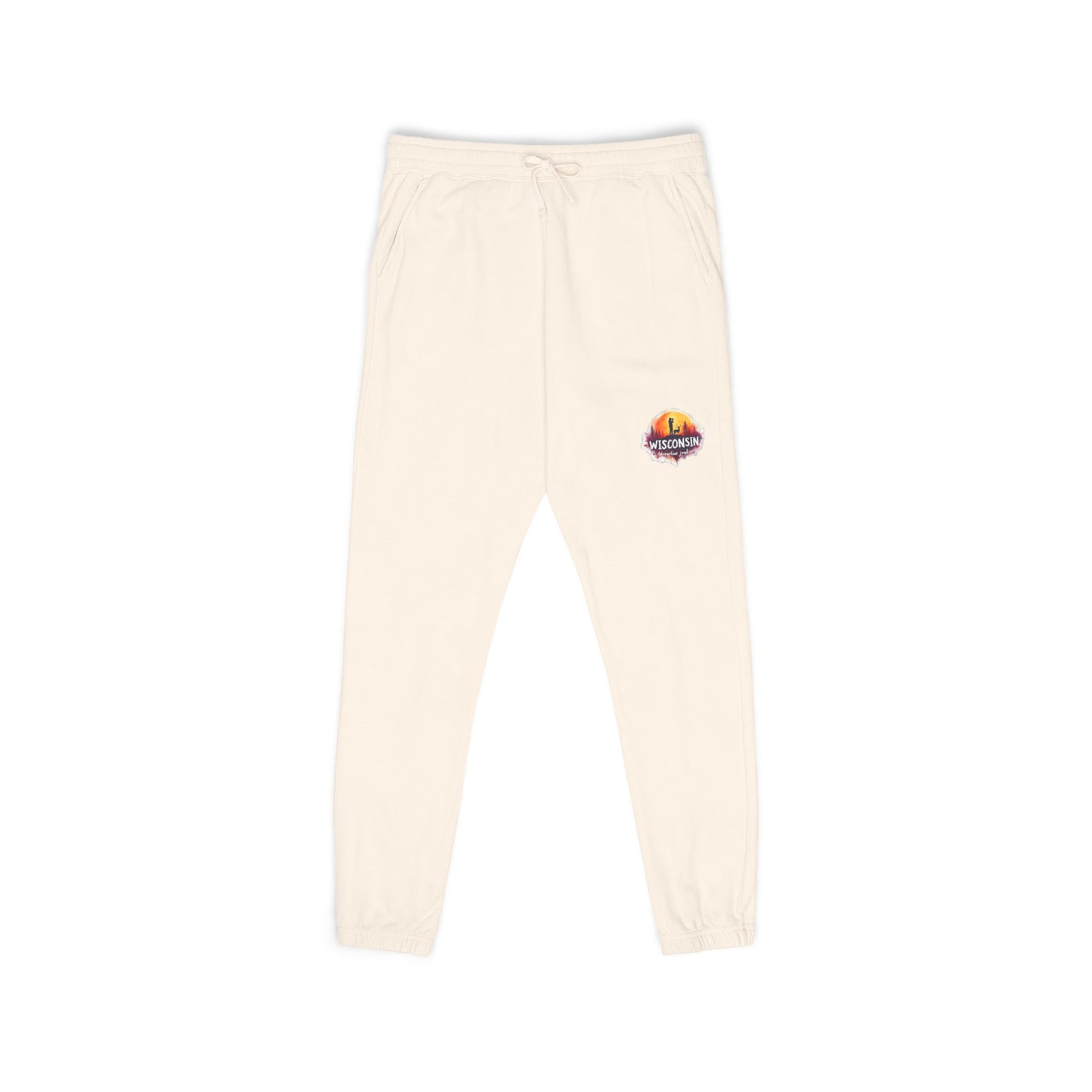 Wisconsin Adrenaline Junkies - Unisex Garment-Dyed Fleece Sweatpants