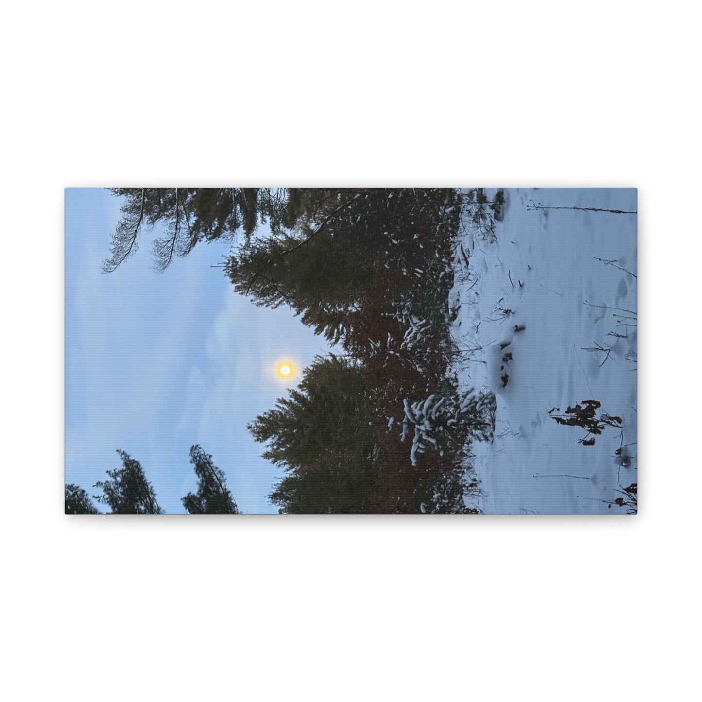 Wisconsin Adrenaline Junkies - Canvas Stretched, 0.75" - Snow