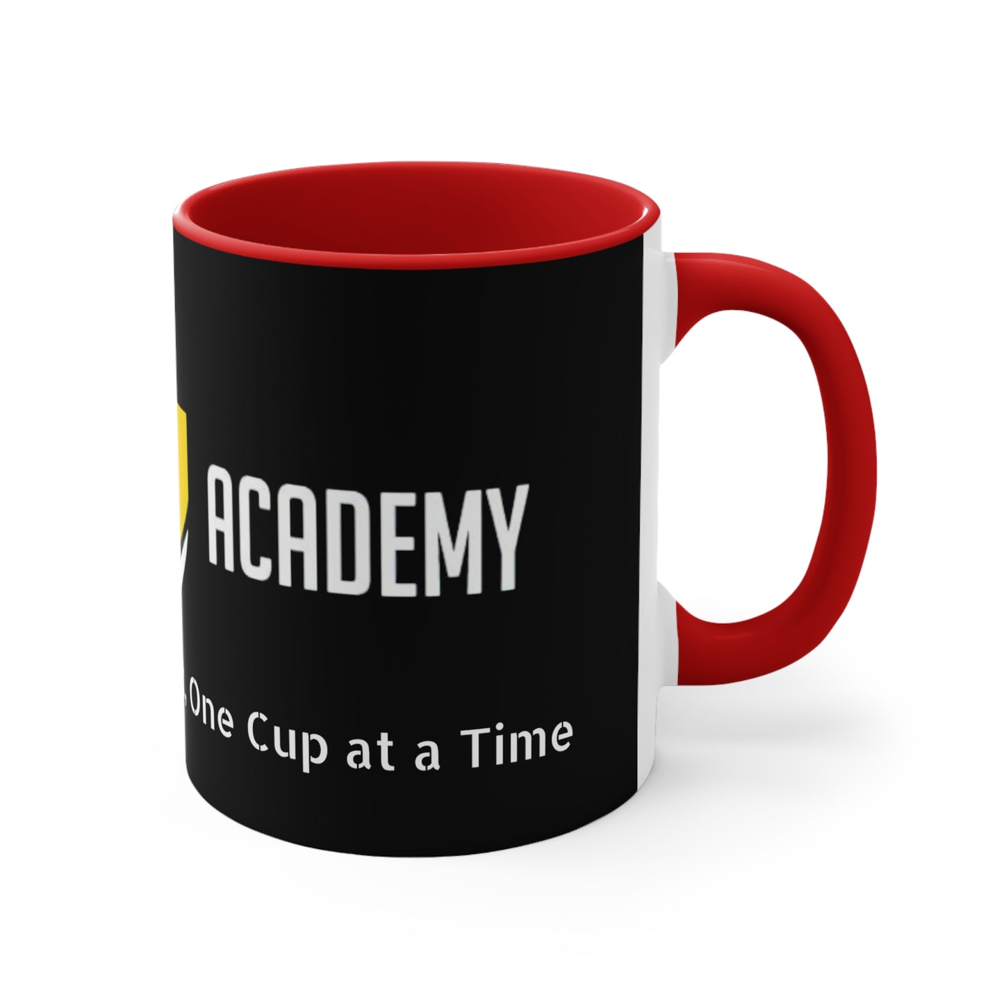 Training 101 Academy 11oz Accent Mug Blk Red