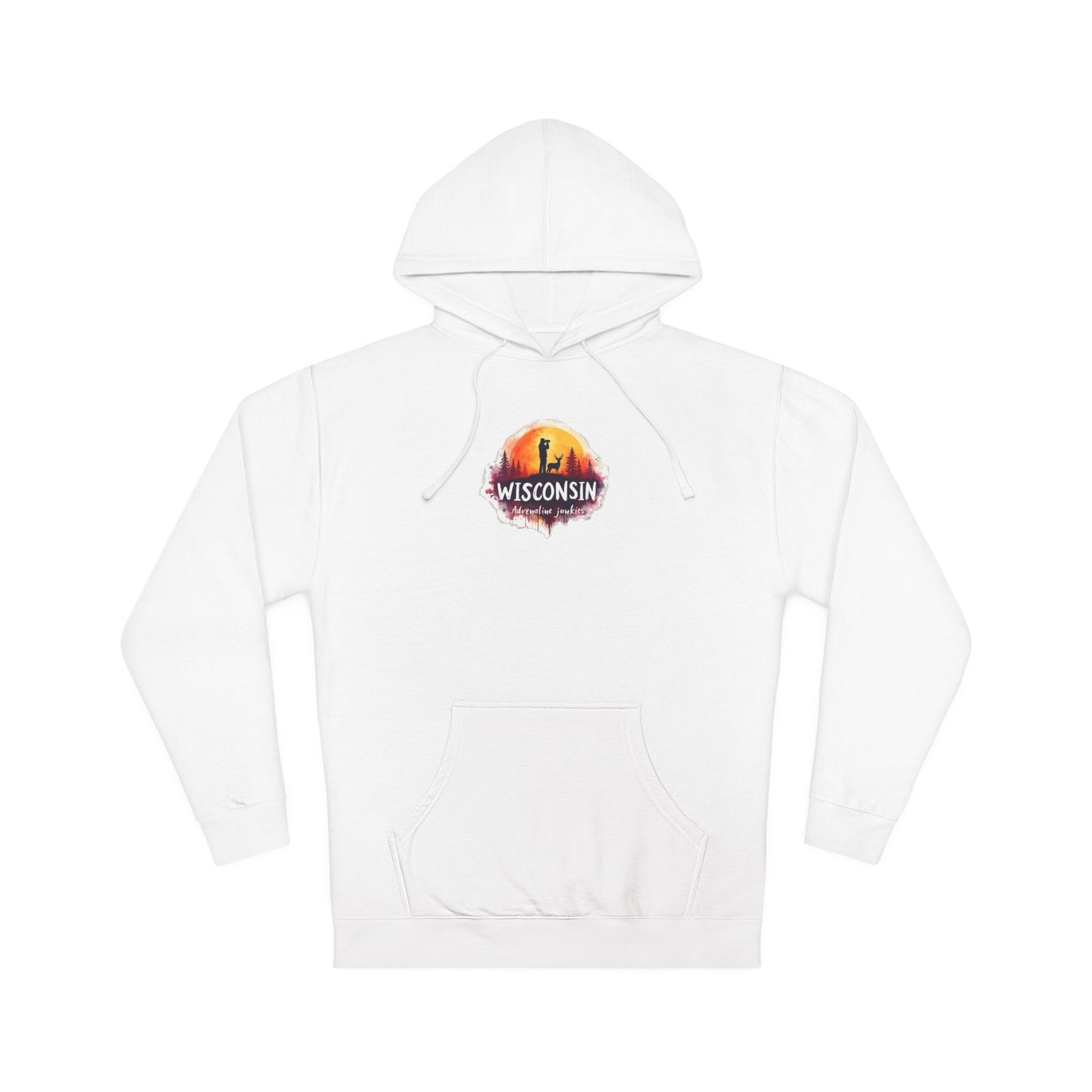 Wisconsin adrenaline junkies - Unisex Hooded Sweatshirt