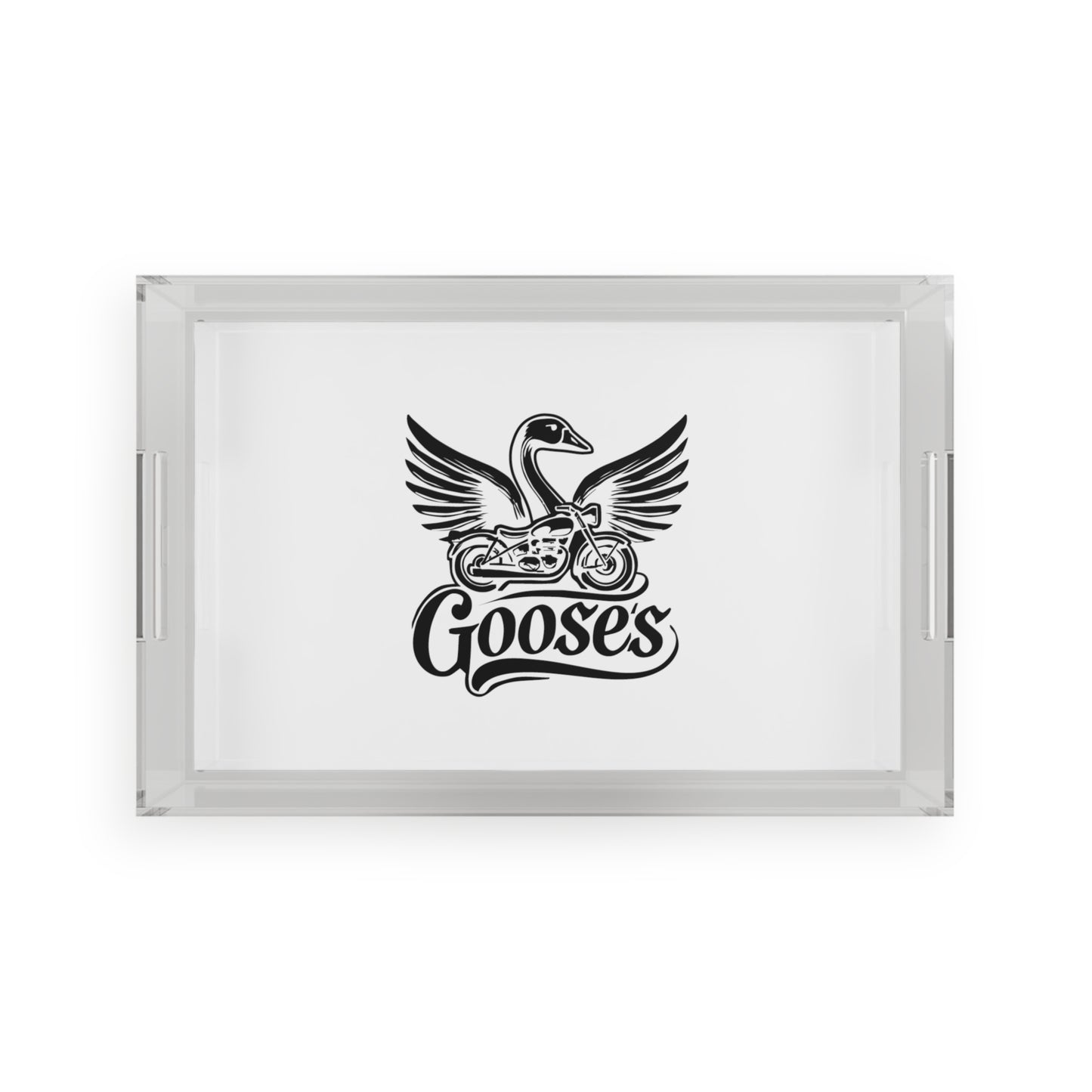 Goose's Acrylic Serving Tray