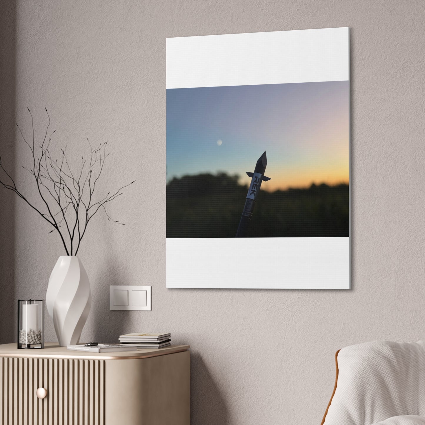 Wisconsin Adrenaline Junkies - Canvas Stretched, 0.75" -Dagger