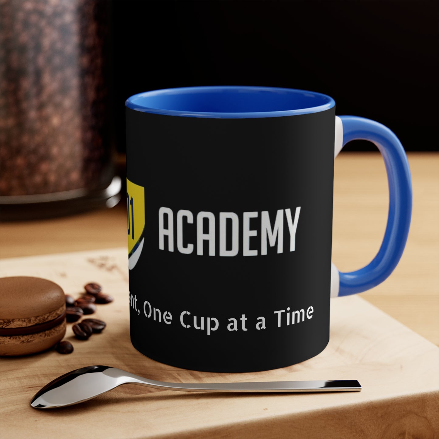 Training 101 Academy 11oz Accent Mug Blk Red